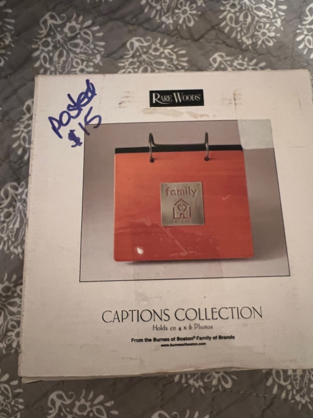 Burnes of Boston 'Family' Captions Collection Photo Holder